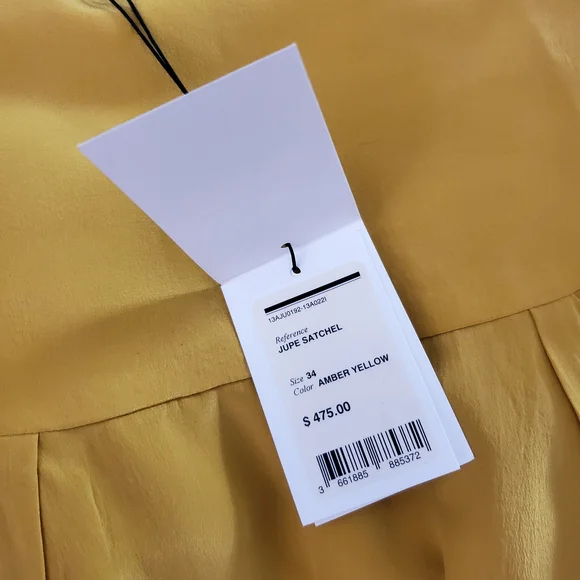 Isabel Marant Amber Yellow Jupe Satchel Mini Skirt - Picture 7 of 11